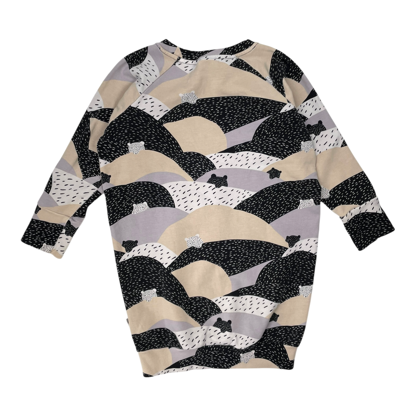 Papu sweat dress, bears | 98/104cm