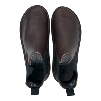 VIBAe Helsinki leather boots, cocoa brown | 40