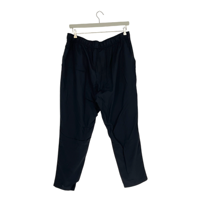 Dedicated flowy pants, black | woman XL