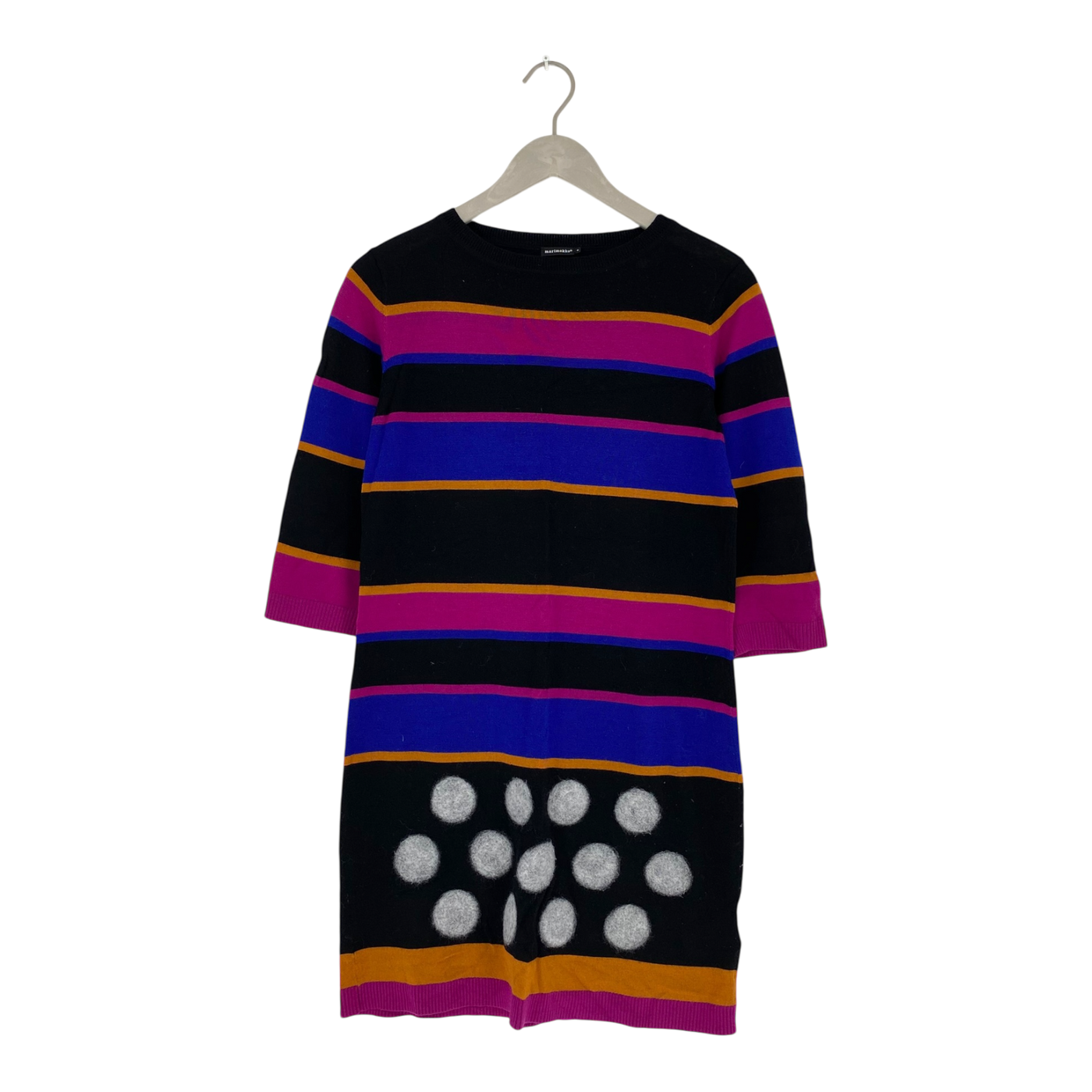 Marimekko wop wool dress, stripes | woman S