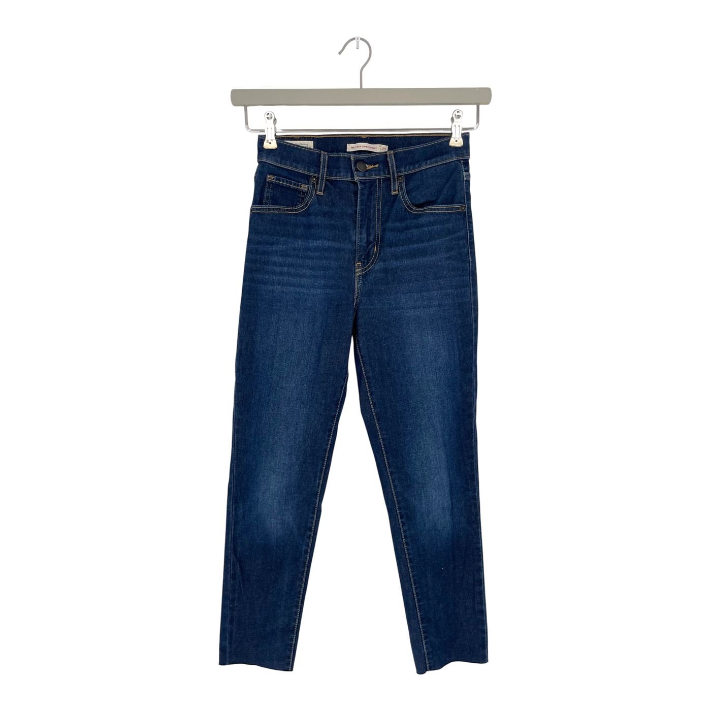 Levi's mile high super skinny jeans, dark denim | woman W25
