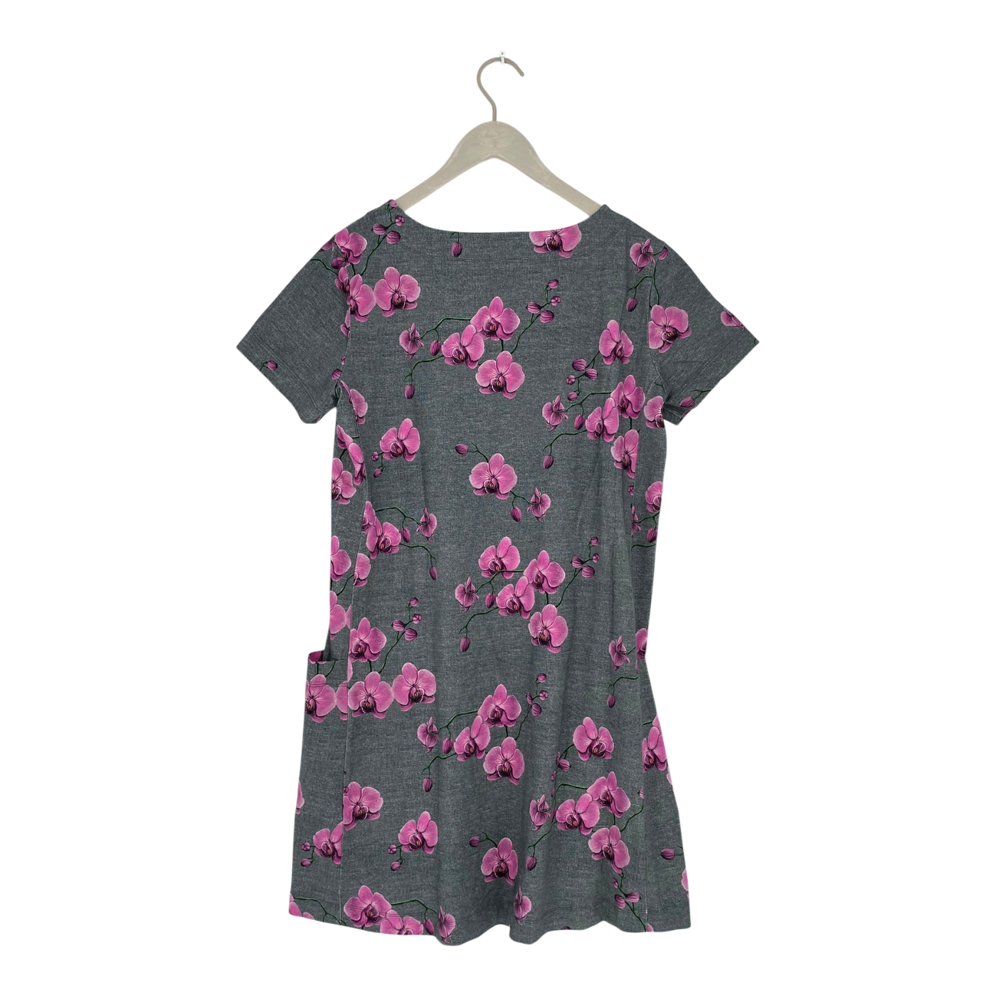 Ommellinen t-shirt tunic, orchid | woman L