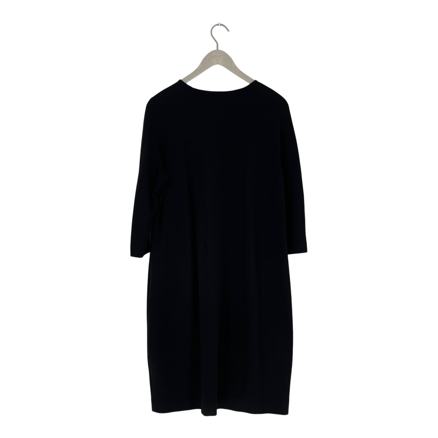 Marimekko relletys wool dress, black | woman L