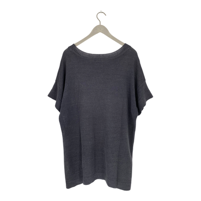 Marimekko reilu2 knit shirt, grey | woman M