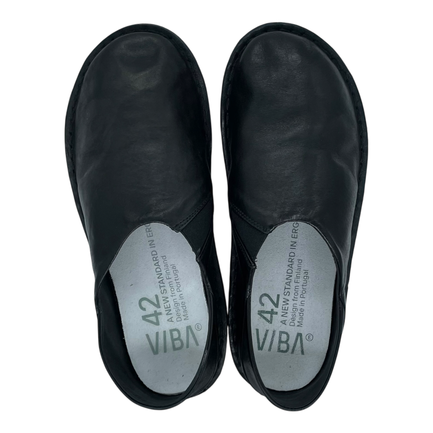 VIBAe Zuma leather shoes, preto black | 42