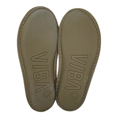VIBAe Roma leather slippers, fawn tan | 41