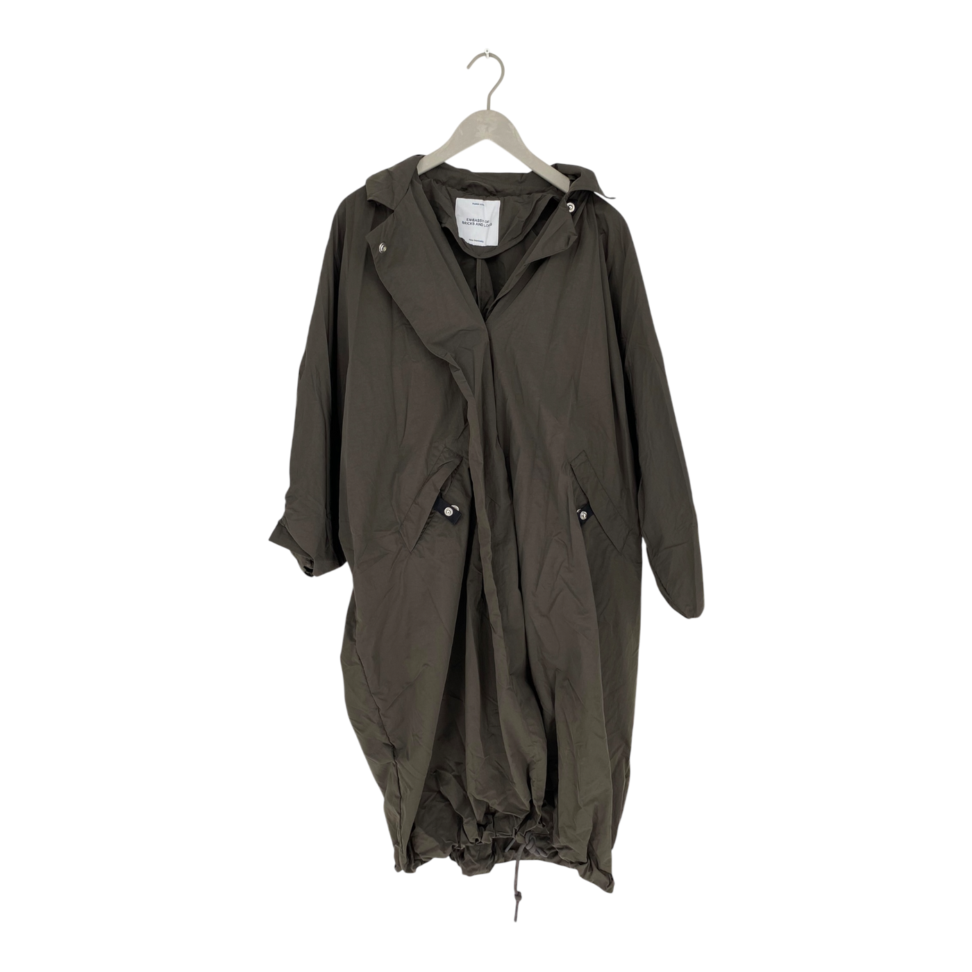 Embassy of Bricks and Logs parka jacket, brown | woman S