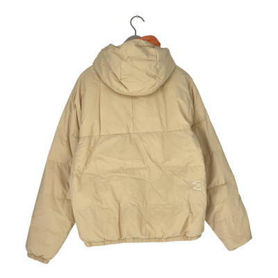 Embassy of Bricks and Logs telkwa puffer jacket, beige | unisex L