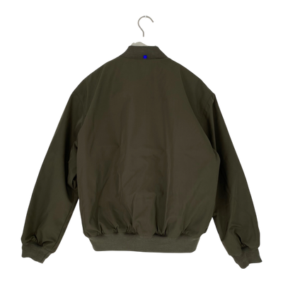 Embassy of Bricks and Logs mapes bomber jacket, dark green | unisex L