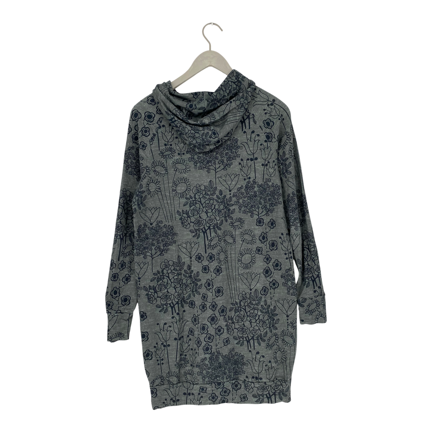 Versonpuoti hooded tunic, flower | woman S