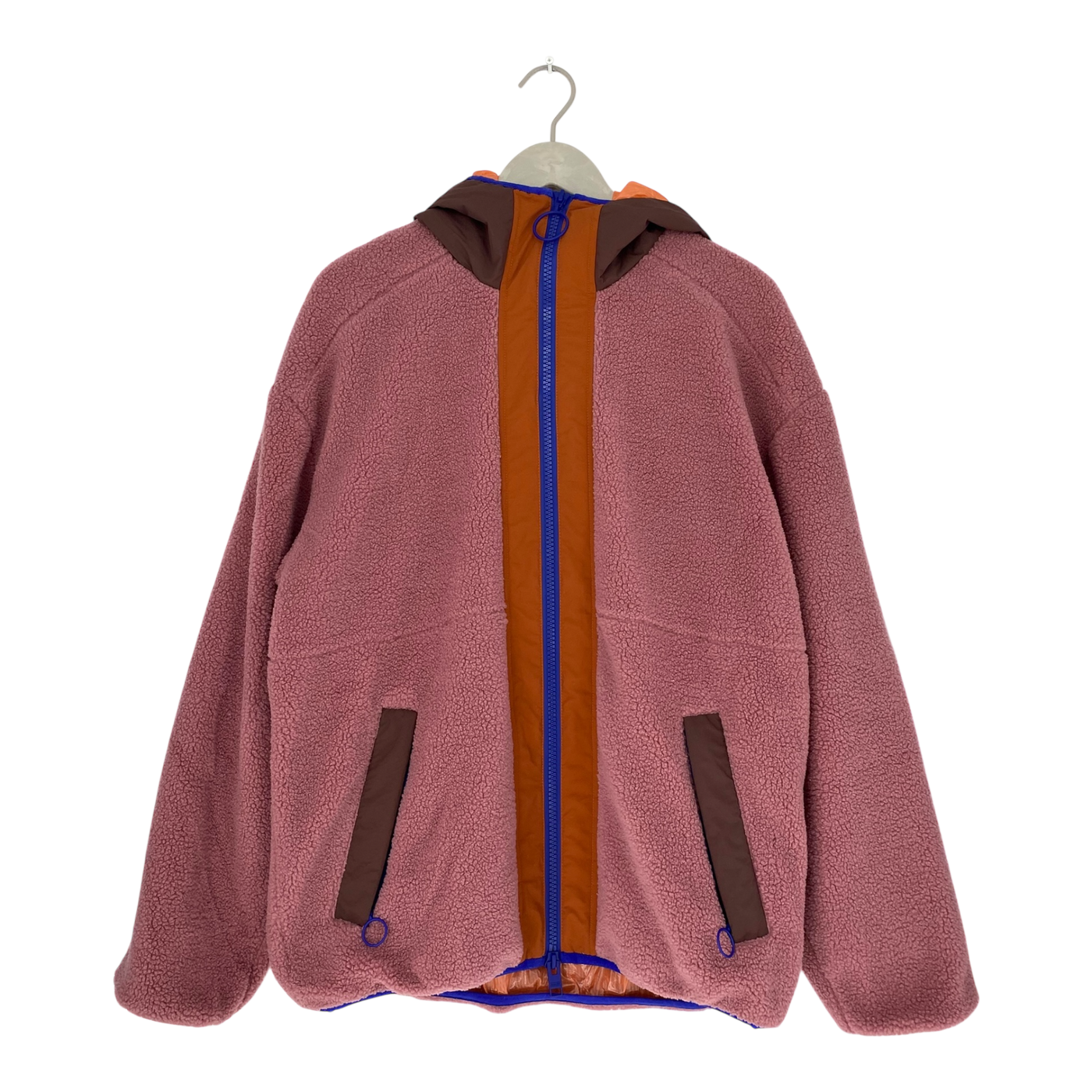 Embassy of Bricks and Logs mosino sherpa jacket, mauve | unisex L