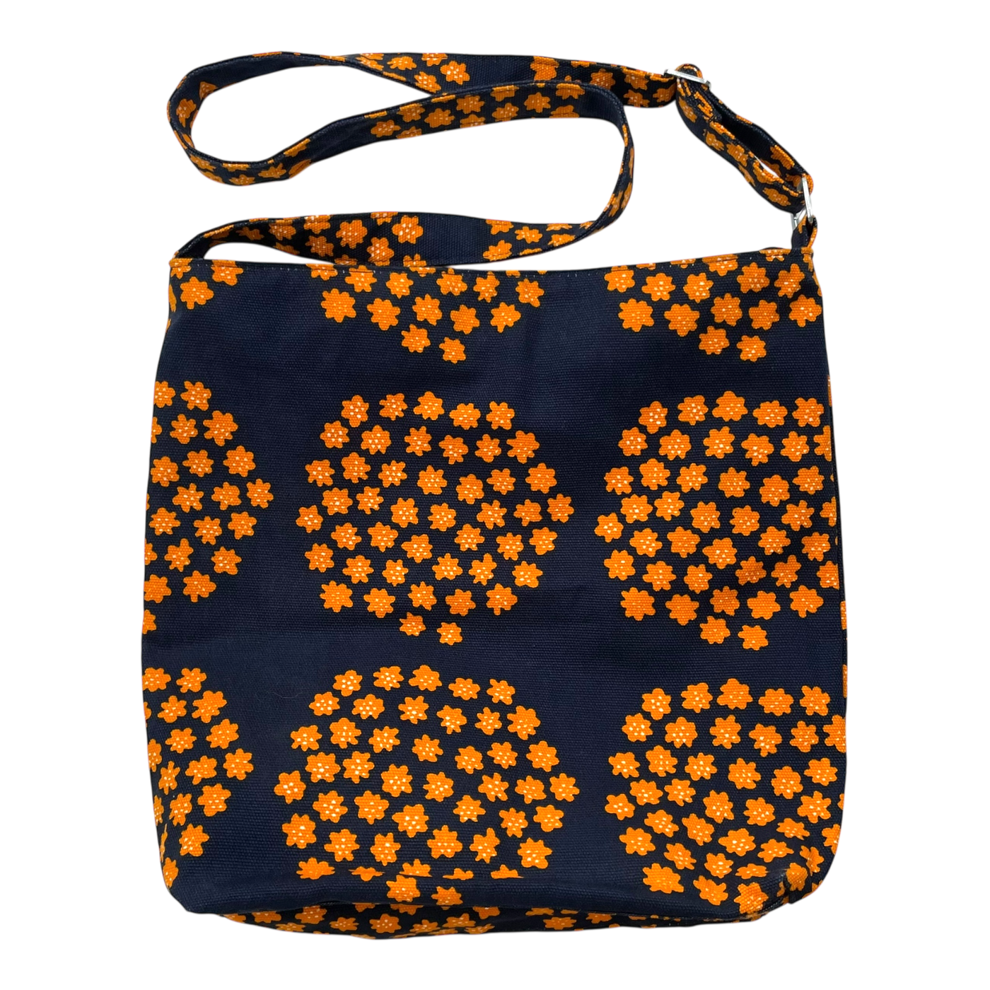 Marimekko canvas shopper bag, flowers