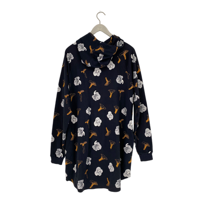 Riva Clothing hoodie tunic, mushrooms | woman M