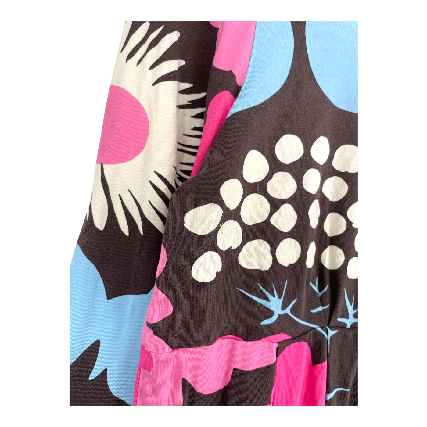 Marimekko tricot dress, flowers | woman XL