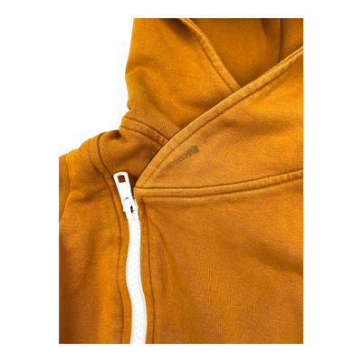 Gugguu zipper hoodie, mustard | 92cm
