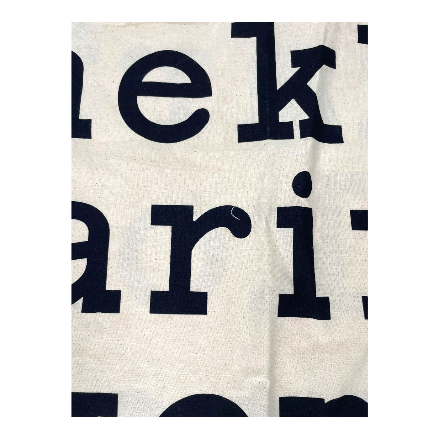 Marimekko logo bag, black | onesize