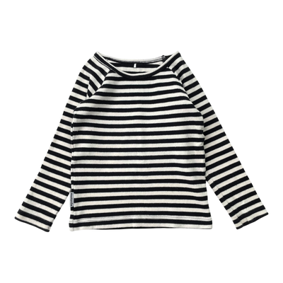 Metsola rib shirt, stripes | 98cm