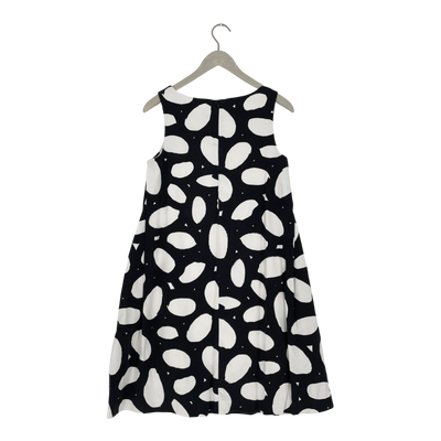 Marimekko nenio dress, black/white | woman 36