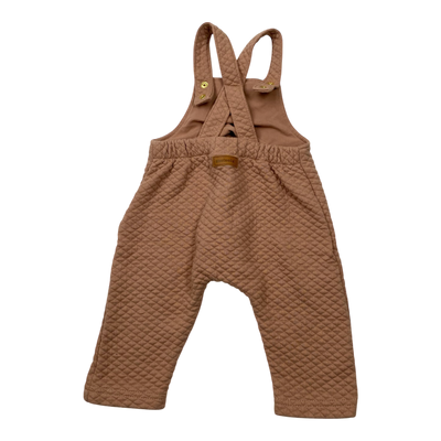 Metsola sweat jumpsuit, salmon pink | 62/68cm