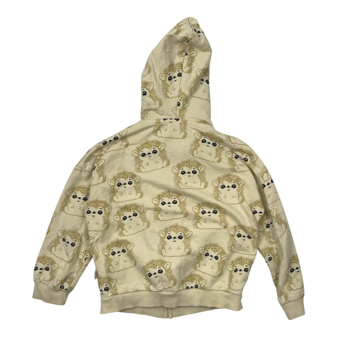 Mainio zipper hoodie, hedgehog | 110/116cm