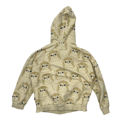 Mainio zipper hoodie, hedgehog | 110/116cm
