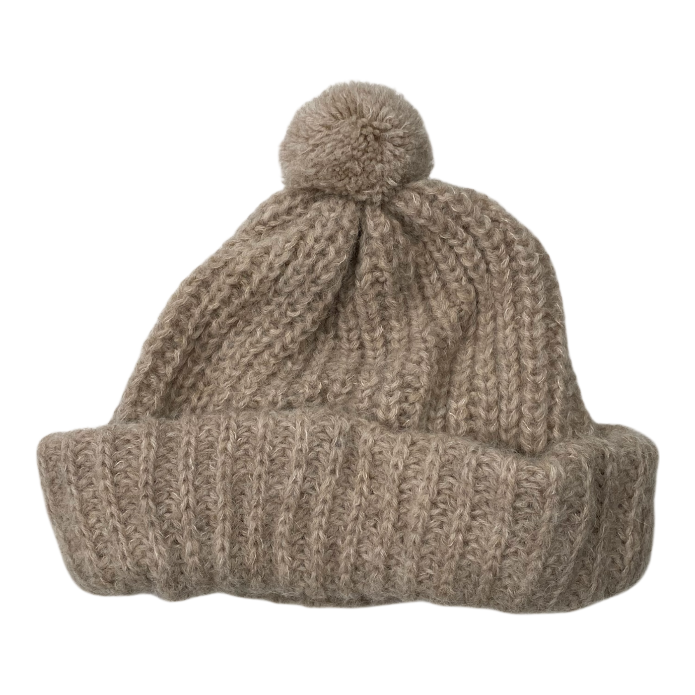 Kaiko chunky beanie, sand | woman XL