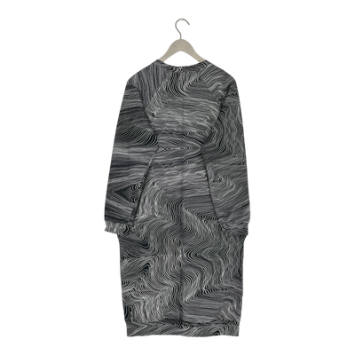 Vimma sweat dress, black / white | woman onesize