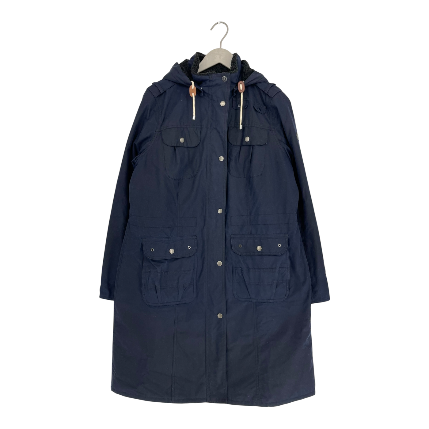 Barbour winterton wax jacket, midnight blue | woman 42