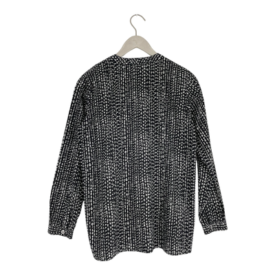 Marimekko lauren shirt, black / white | woman 38