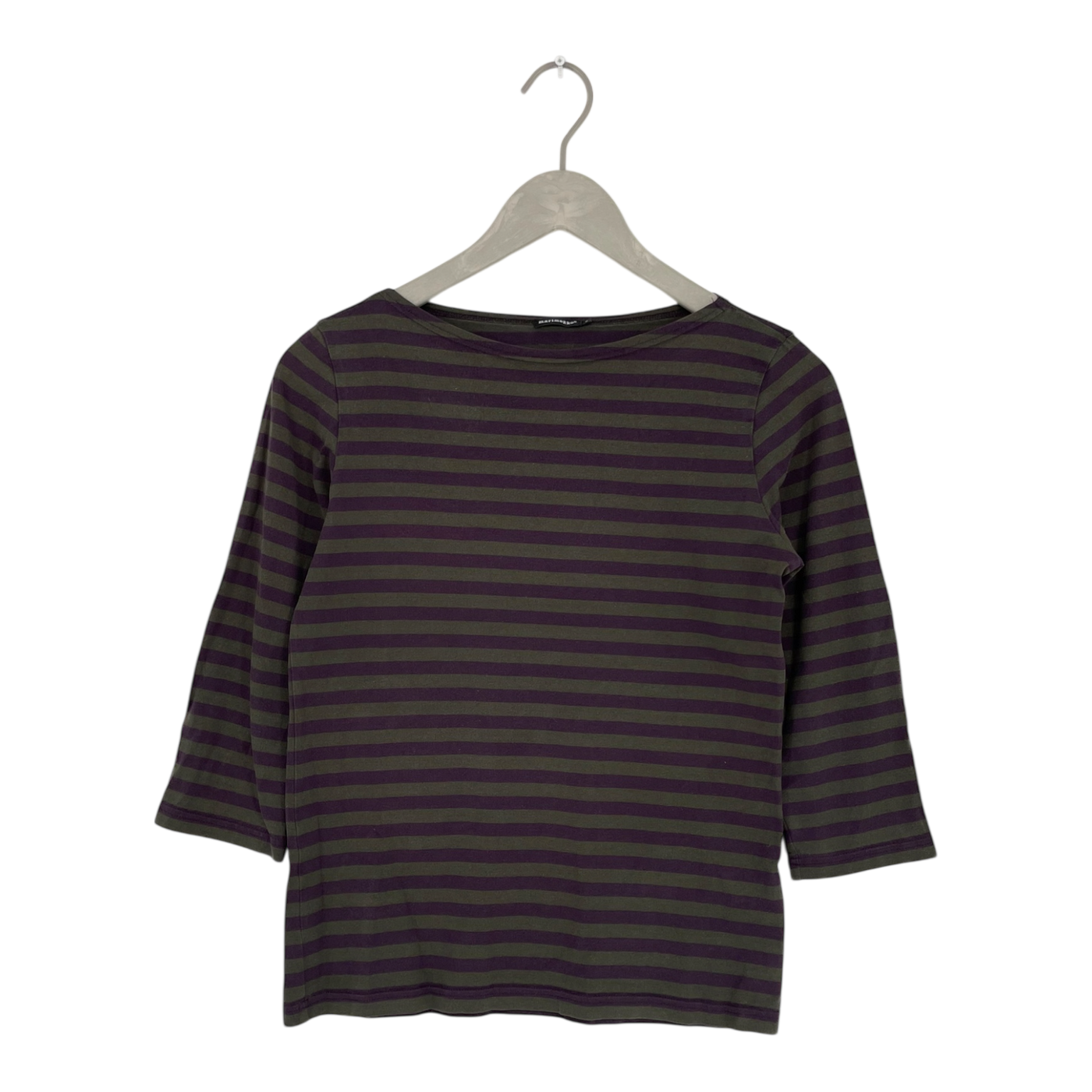 Marimekko ilma stripe shirt, purple/grey | woman S