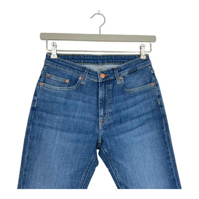 Mud Jeans Faye low slim jeans, authentic indigo | woman 27/32