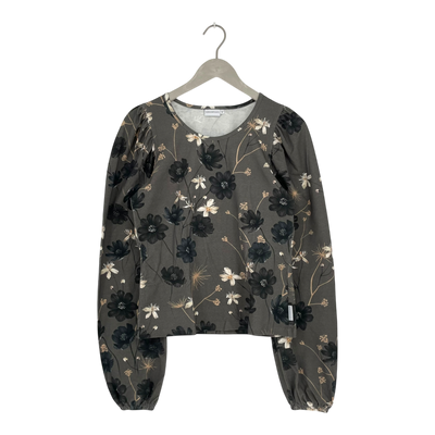 Versonpuoti puff shirt, flowers | woman M