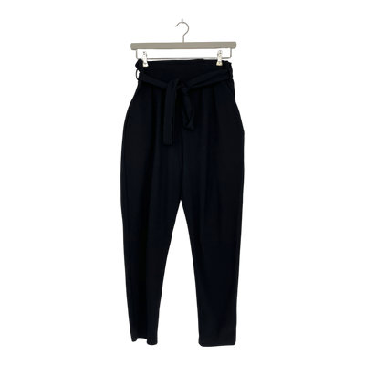 Riva Clothing mukava belted sweatpants, black | woman L