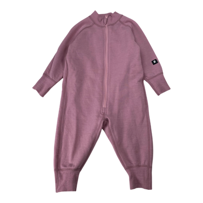 Reima parvin wool overall, pink | 80cm