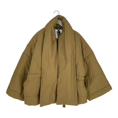 Embassy of Bricks and Logs Fu puffer jacket, golden leaf | woman