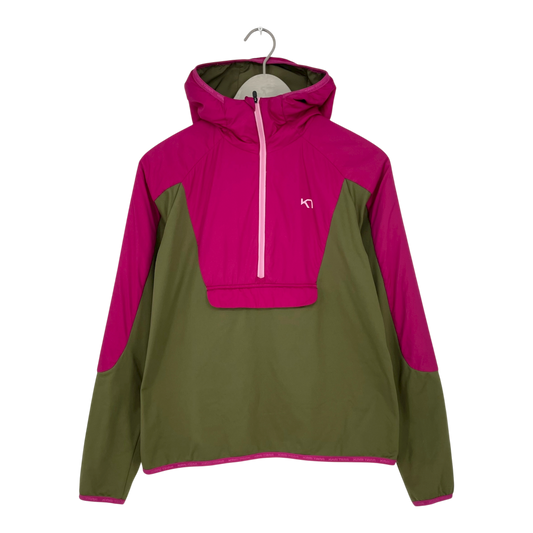 Kari Traa hybrid anorak, pink/olive| woman S