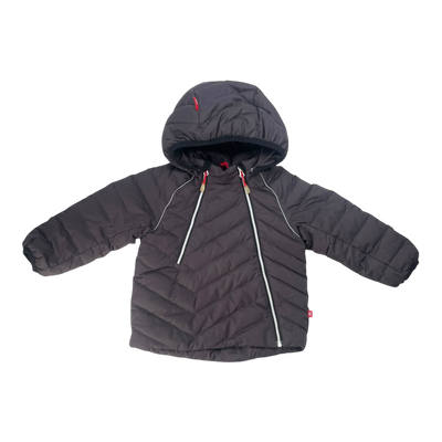 Reima down winter jacket, brown | 92cm