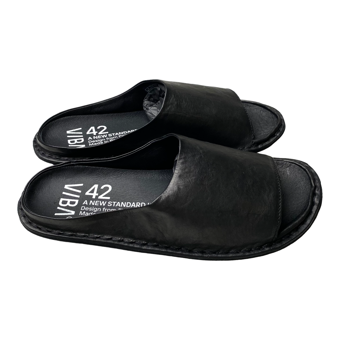VIBAe Saint Tropez leather sandals, preto black | 42