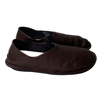 VIBAe Zuma leather shoes, cocoa brown | 48