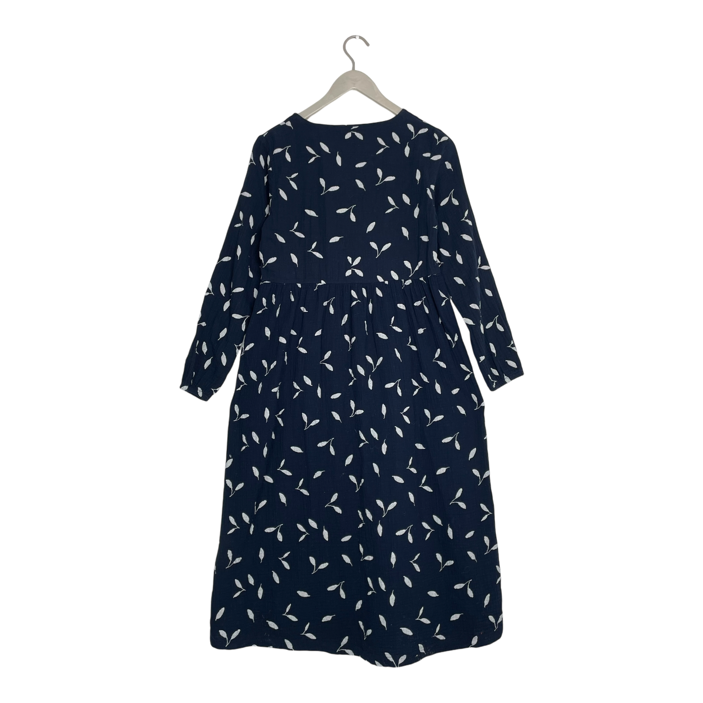 Kaiko muslin button dress, indigo wind | woman XS