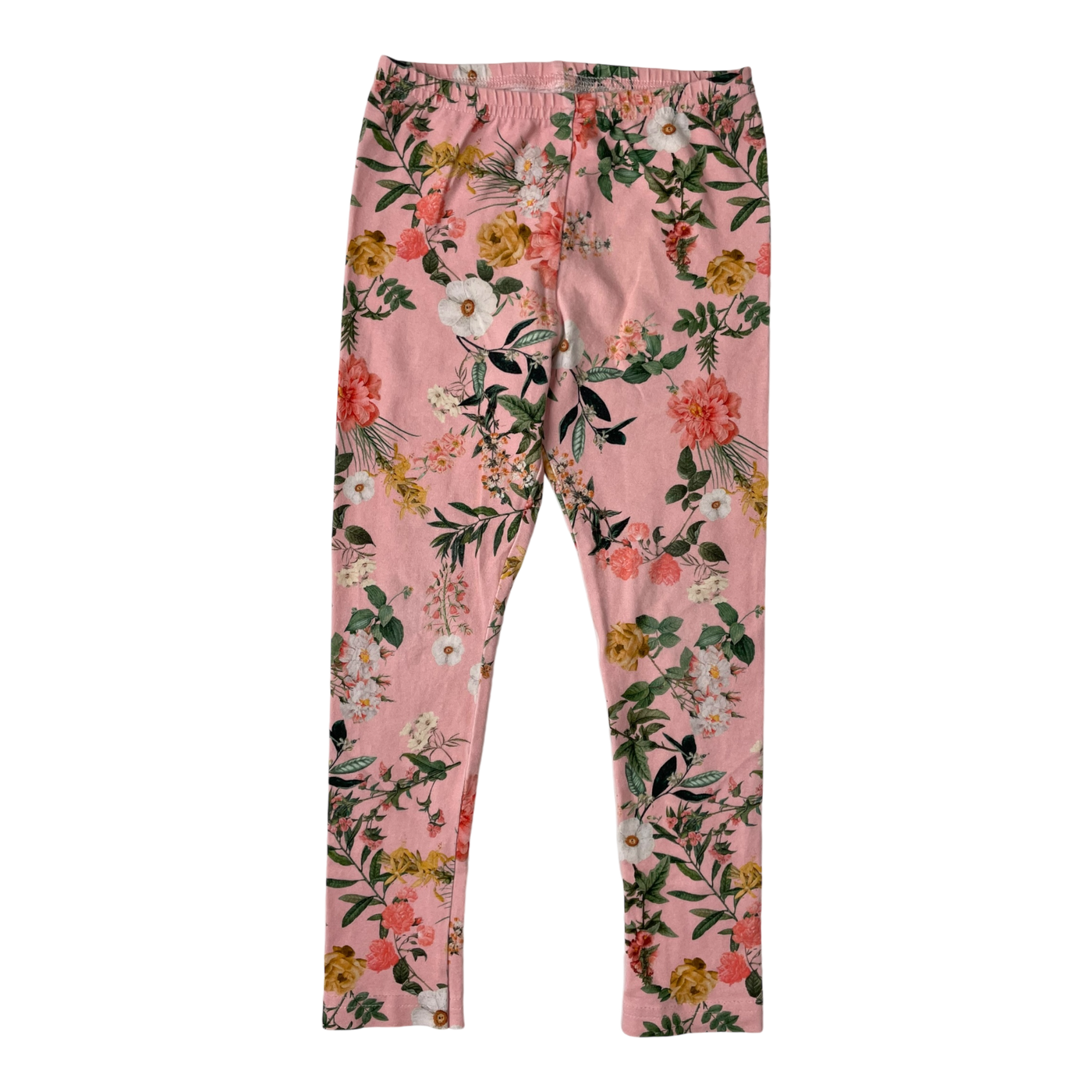 Metsola leggings, flower | 110/116cm