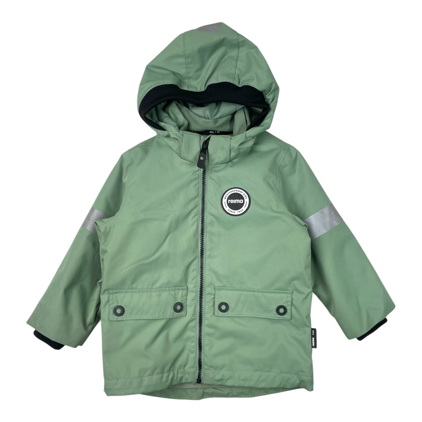 Reima sydvest midseason jacket, green | 92cm