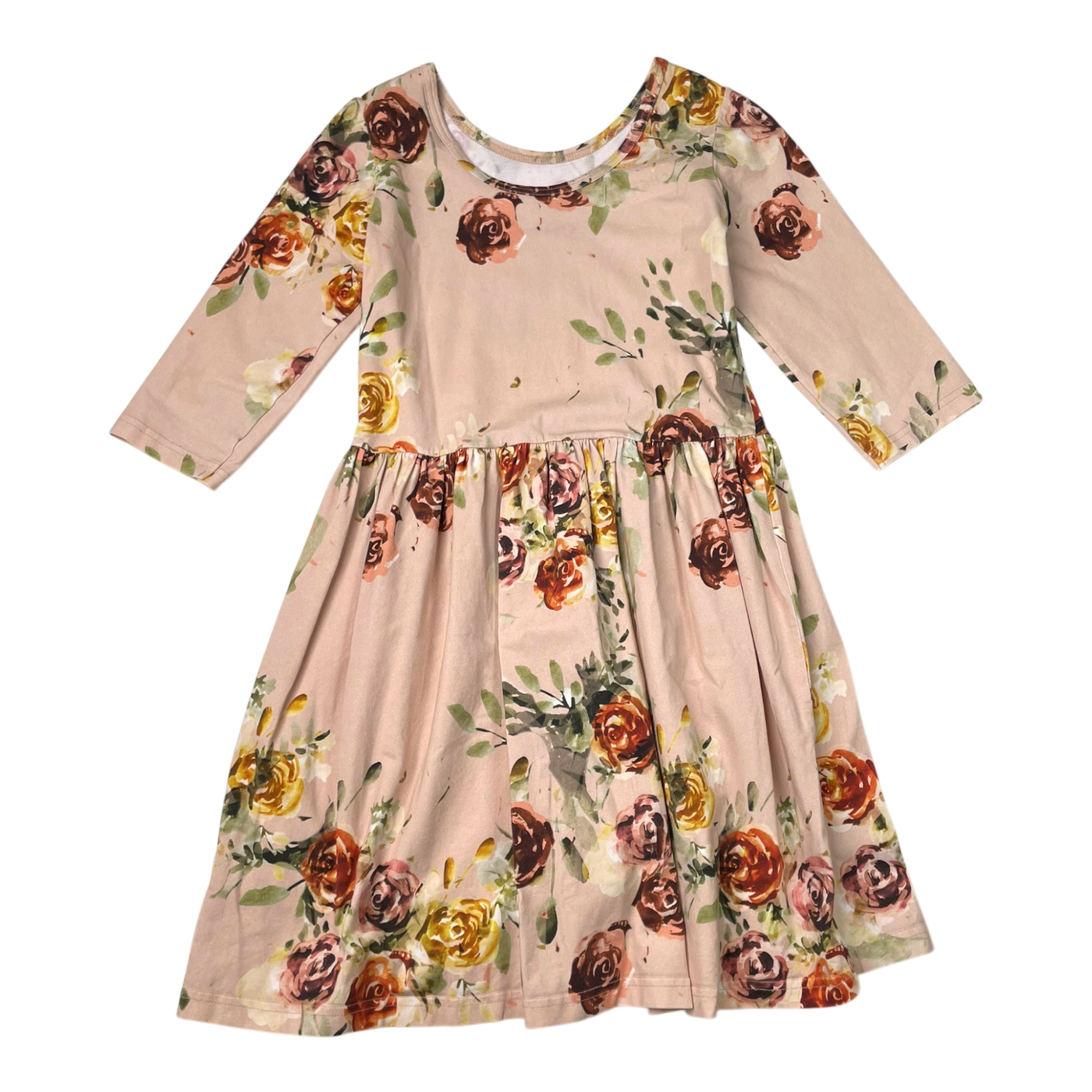 Kaiko dress, rose yard  | 146/152cm