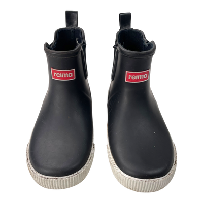 Reima ankles rain boots, black | 30