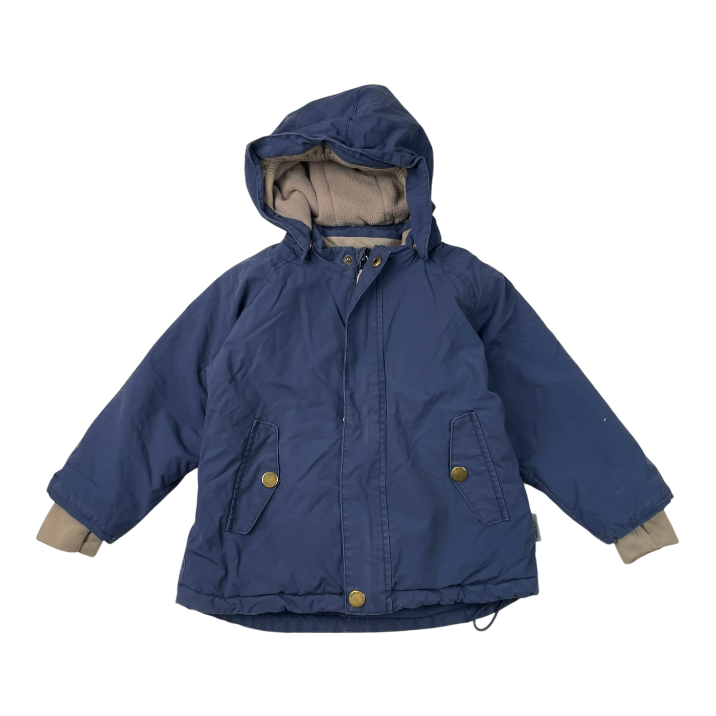 Miniature wally midseason jacket, midnight blue | 92cm