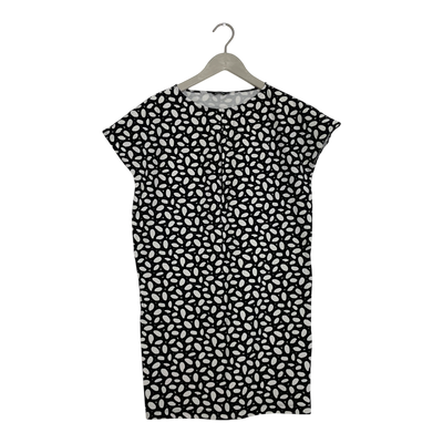 Marimekko square dress, asymmetrical polkadots | woman XS