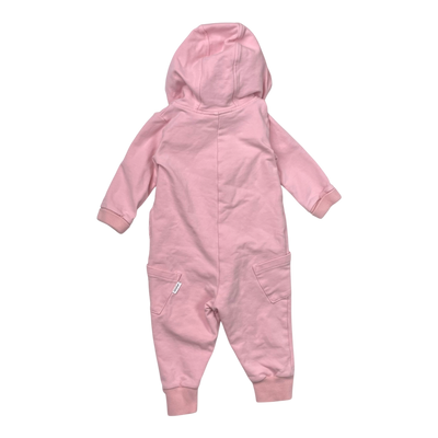 Gugguu sweat jumpsuit, pink | 68cm