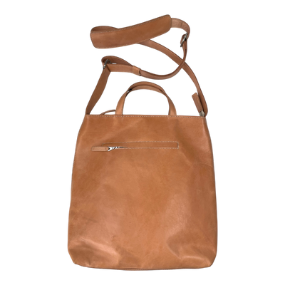 Harold's Bags leather shopper bag large, natural brown