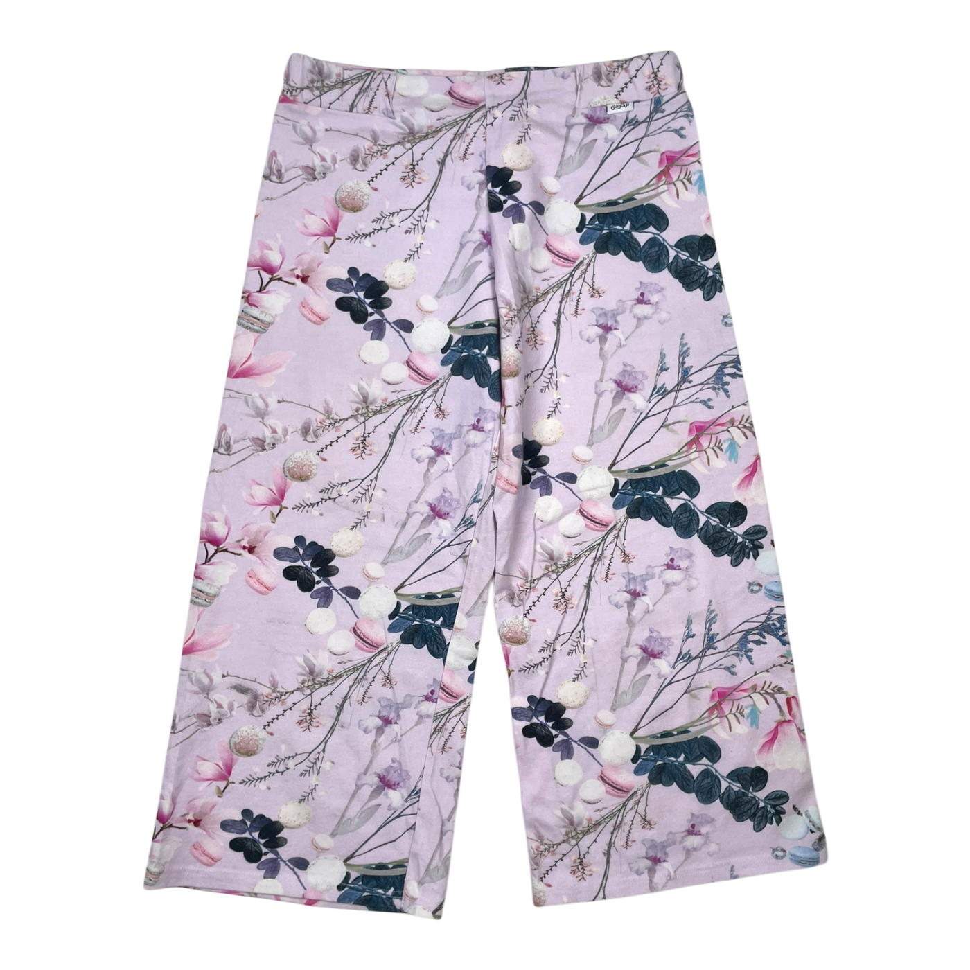 Gugguu tricot culottes, flowers and macarons | 152cm