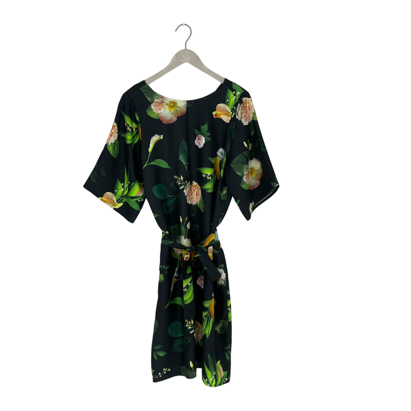 Uhana silk dress, winter garden | woman S